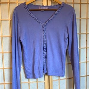 Fresh Produce periwinkle cardigan